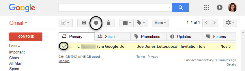 How To Filter Block Unwanted Emails Spam In Gmail